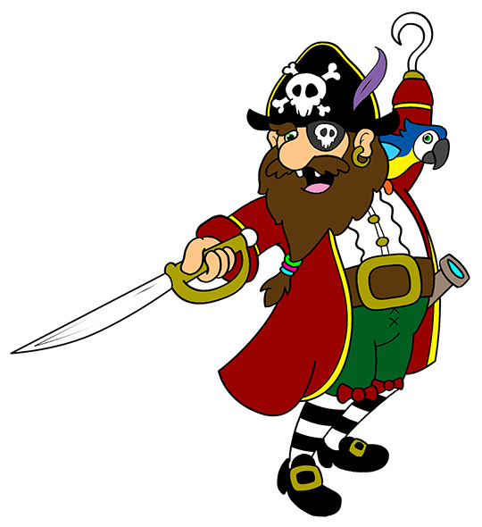 pirate cartoon - Clip Art Library
