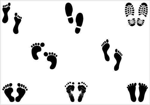 Footprint Pictures To Print 