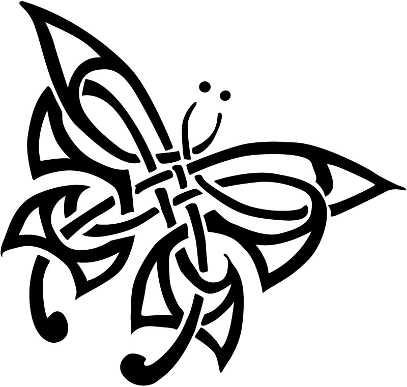 Tribal Butterflies Vector Art | Free vector images, graphics and 