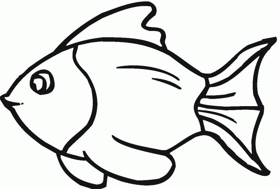 Goldfish Clip Art Black And White | Clipart library - Free Clipart 