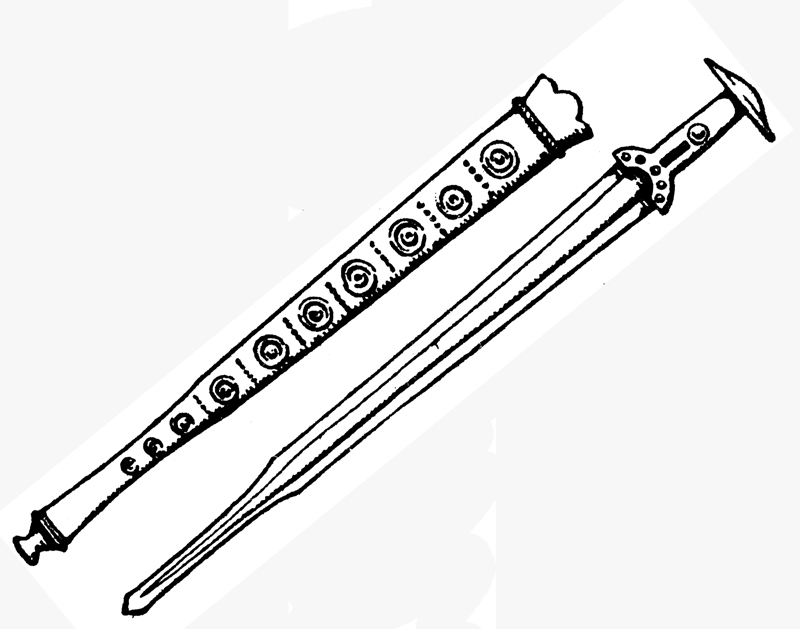 Bronze Age Sword Scabbard -- myArmoury.