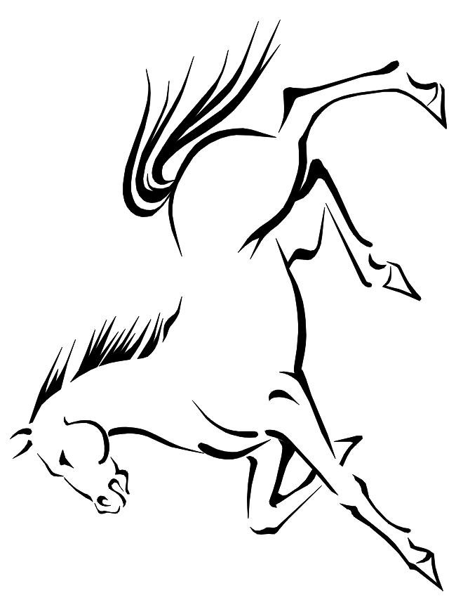 Free Printable Horse Stencils Download Free Printable Horse Stencils