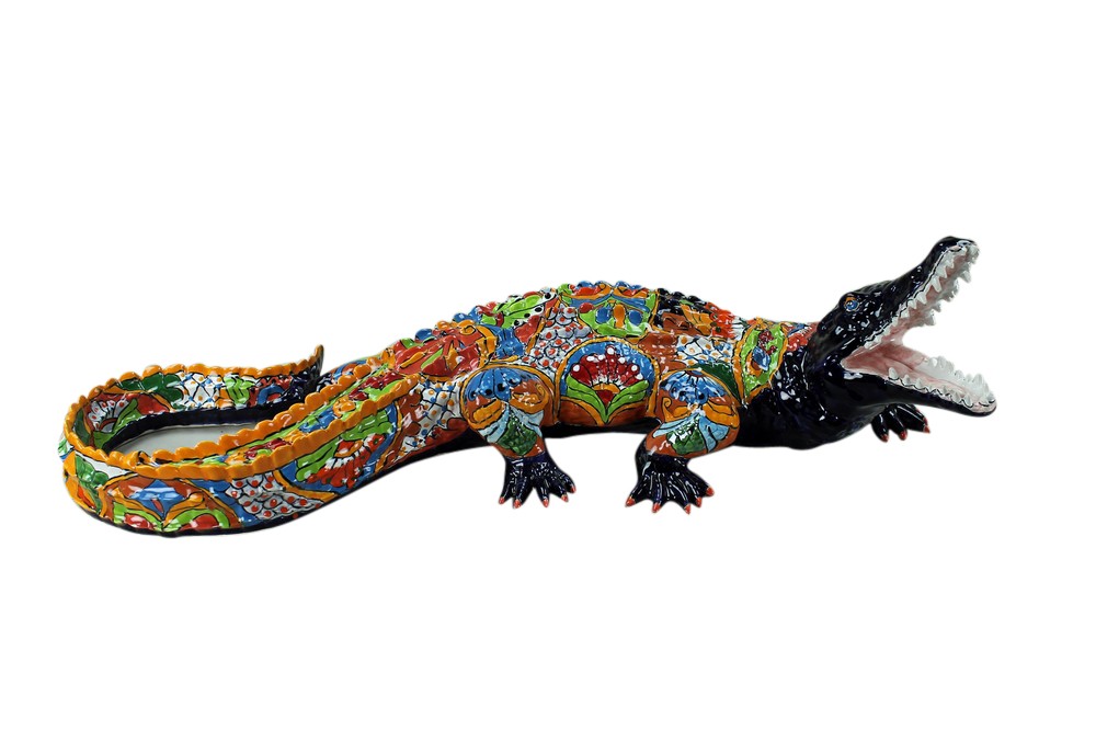 Talavera Alligator | Tres Amigos World Imports