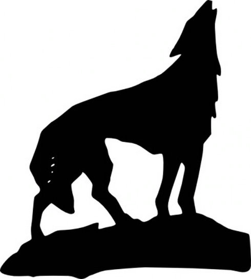 Wolf Clip Art 2 | Free Vector Download - Graphics,Material,EPS,Ai 