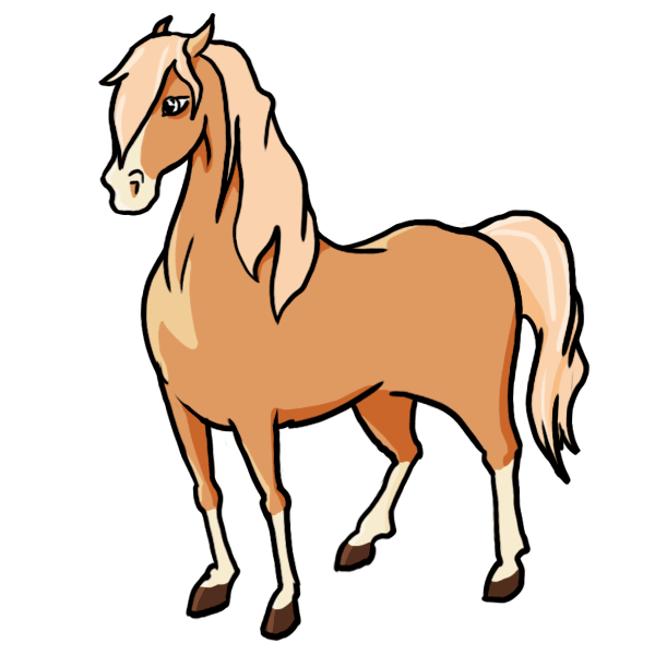 Free Horse Cartoon Drawing, Download Free Horse Cartoon Drawing png