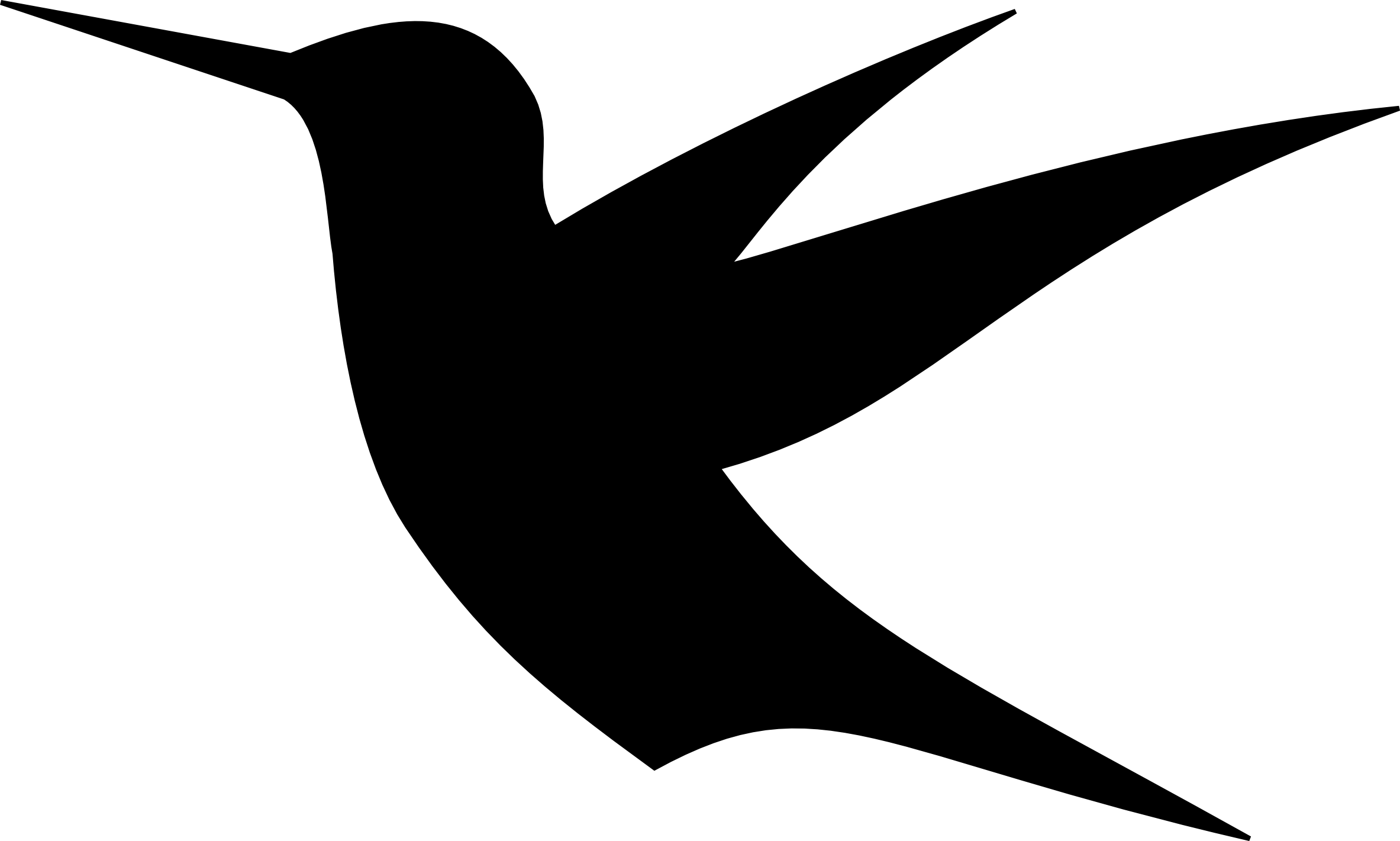 simple flying bird drawing