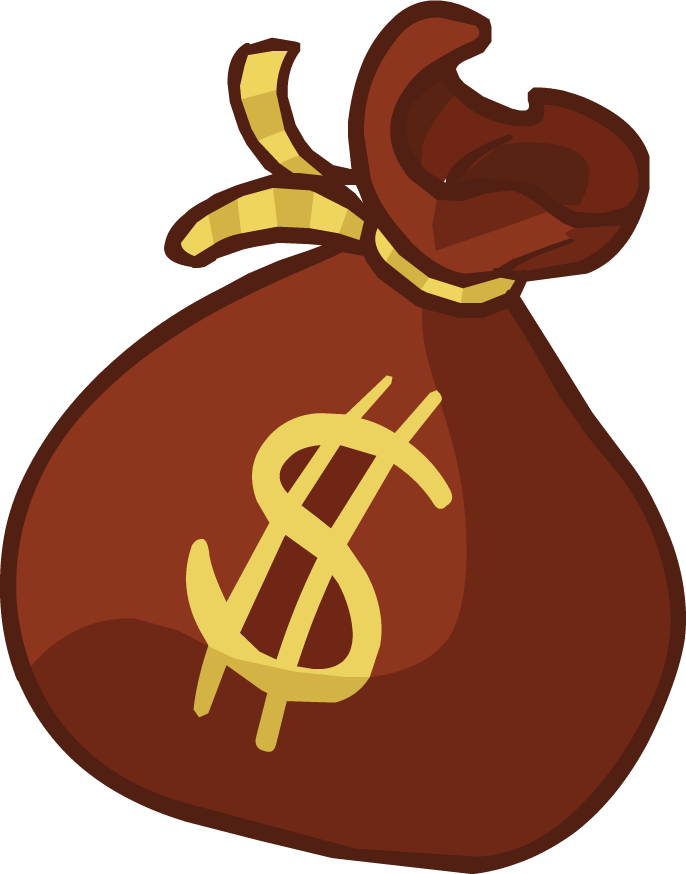 Image - Money Bag - Club Penguin Wiki - The free, editable 