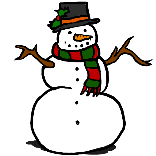 Christmas Snowman Clipart | quotes.