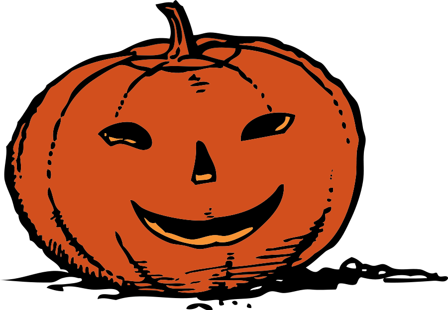 Related Pictures Halloween Pumpkin Smile Large Pixel Clipart 