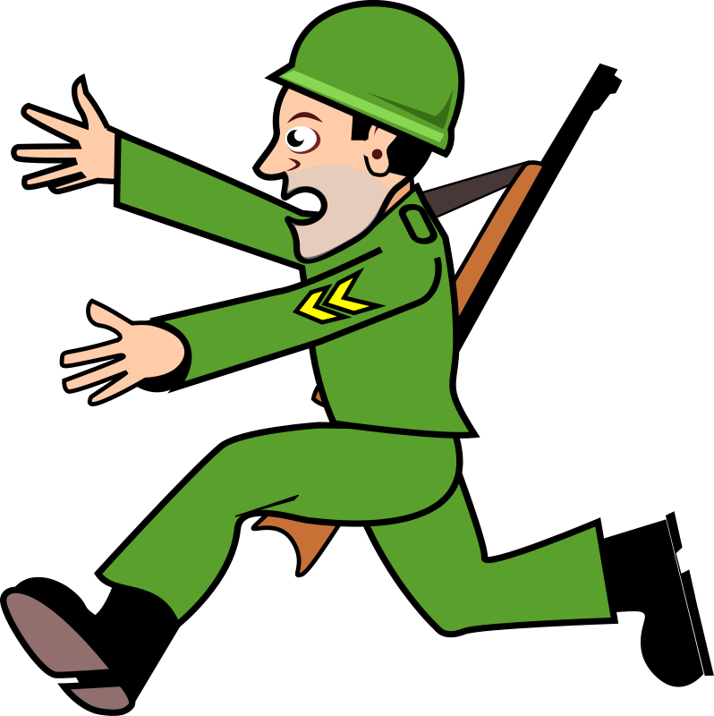 Clipart - soldiergreen