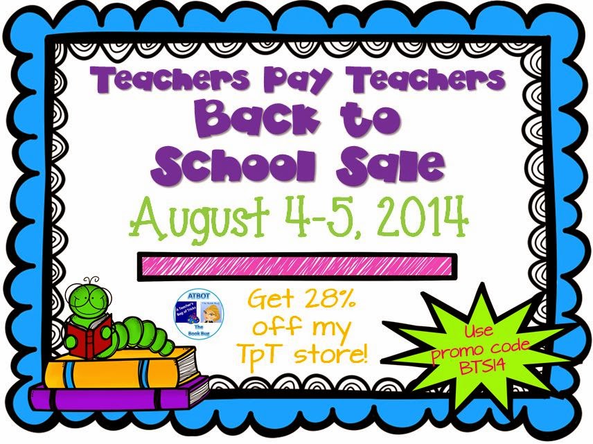 The Book Bug: Back to School Sale