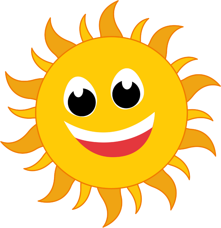 animated sunshine clipart