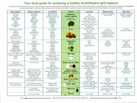 Food Chart For Adults