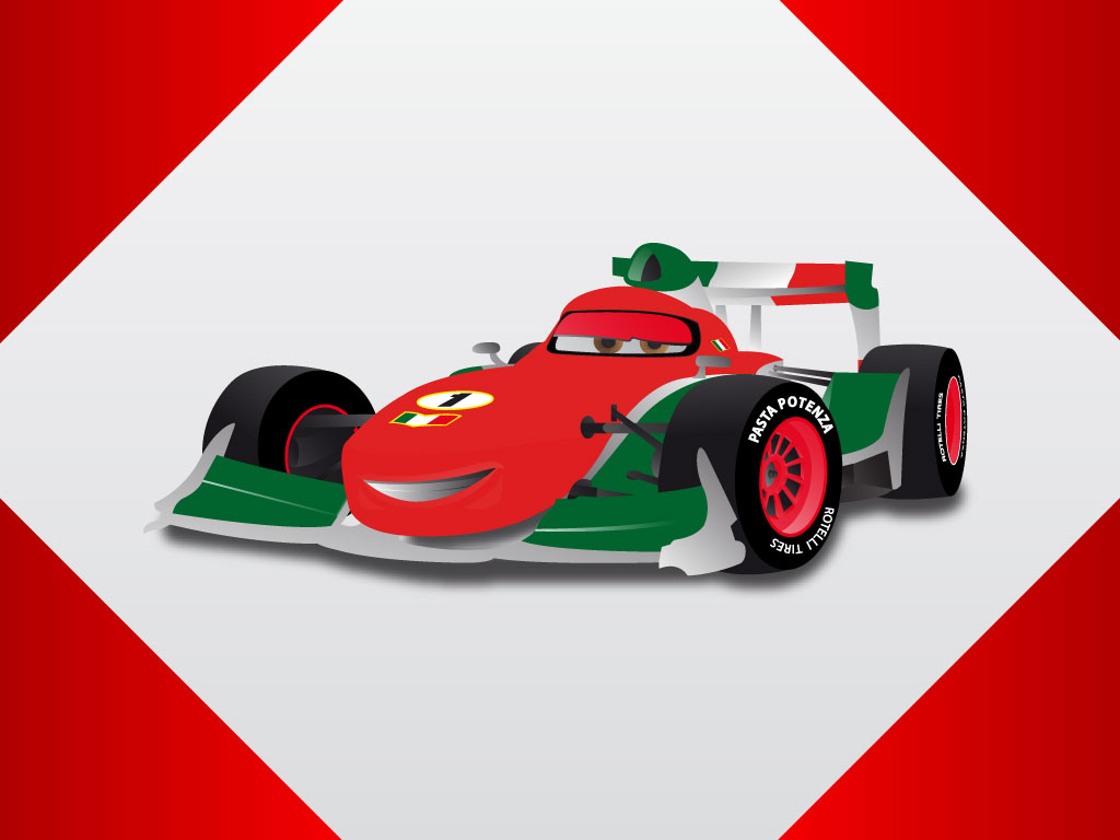 free clipart cartoon race cars - photo #30