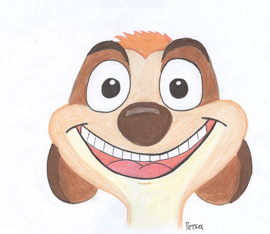 Clipart library: More Artists Like The Lion King - Timon :D by SpongePersa