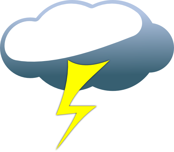 Thunder And Lightning Clipart - Free Clip Art Images