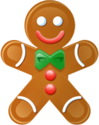 PSD Detail | Gingerbread Man | Official PSDs