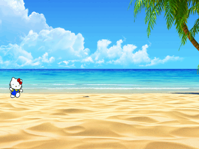 animated beach background gif - Clip Art Library