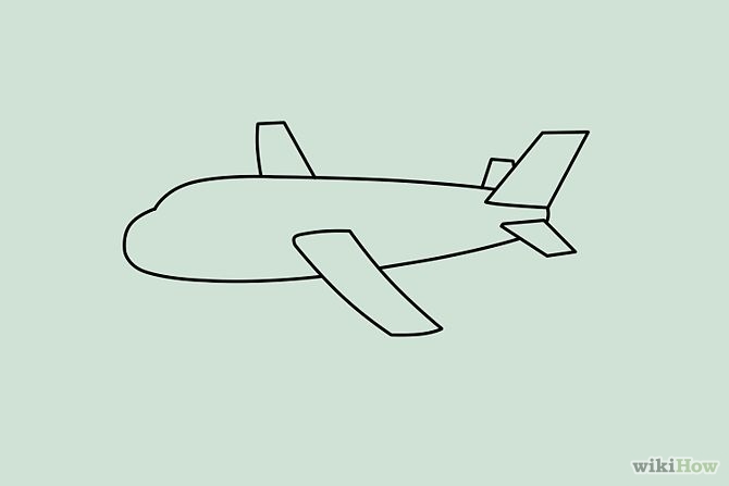 Free Airplane Drawing, Download Free Airplane Drawing png images, Free