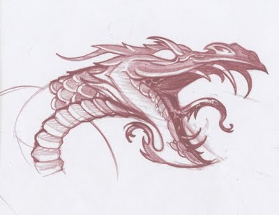 Dragon Drawings - Gallery