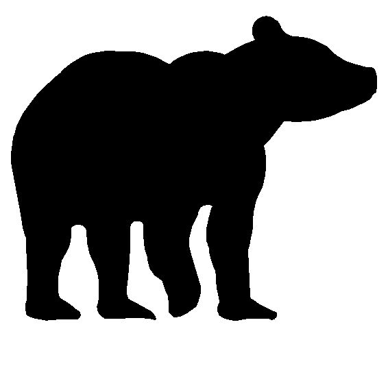 Download vector about bear silhouette item 5 , vector-magz.com 