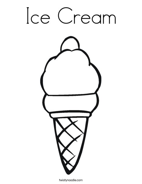 ice cream soda coloring pages - photo #28