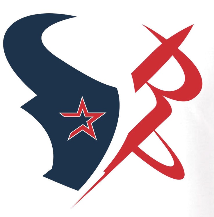Houston Sports Shirt Made Up of Texans Astros Rockets Logos Htown 