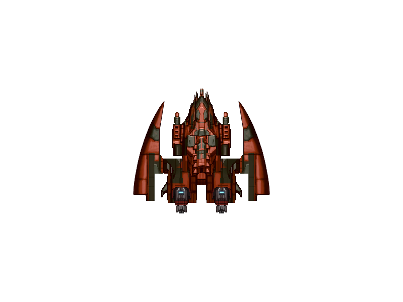 Spaceship from parts (now in flash) | OpenGameArt.org