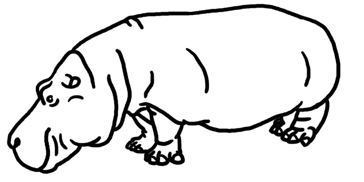 Hippopotamus Clipart