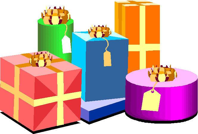 Christmas Presents Clipart 