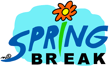 Spring Break (in color) - Clip Art Gallery