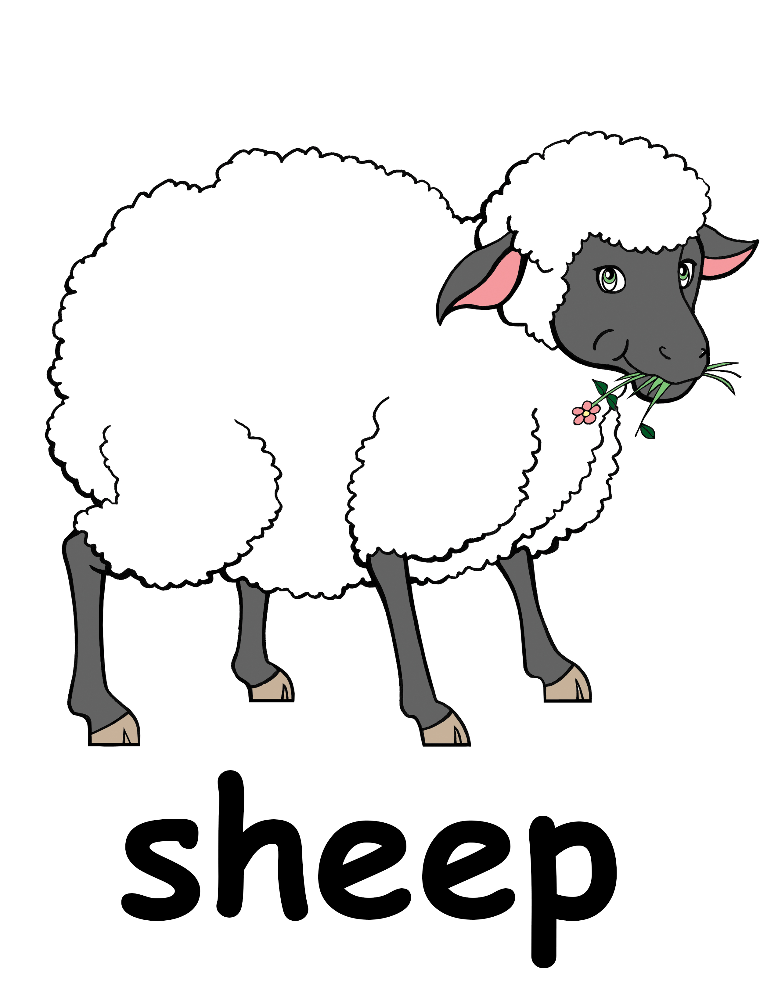Images For  Counting Sheep Clip Art