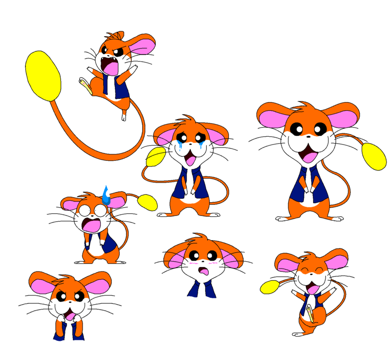 Akio the Mouse - Emotions by RafaelGeorgeArts on Clipart library