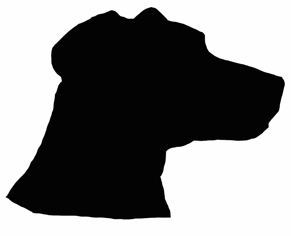 Dog Head Silhouette Clip Art Images  Pictures - Becuo