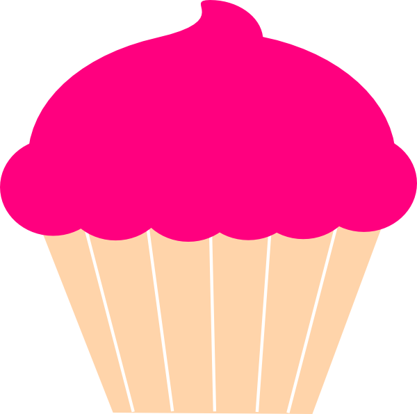 Cupcake clip art - vector clip art online, royalty free  public 