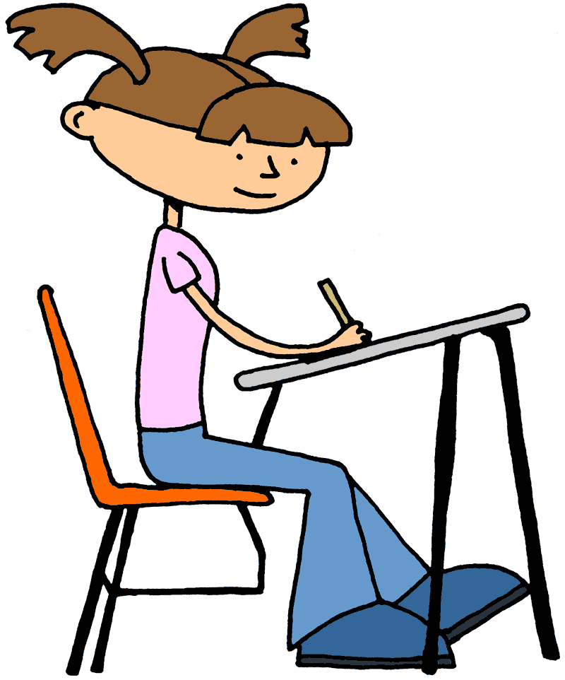 Student At Desk Clip Art Images Pictures - Becuo