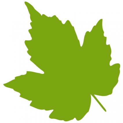 Grape Leaf Template - Clipart library