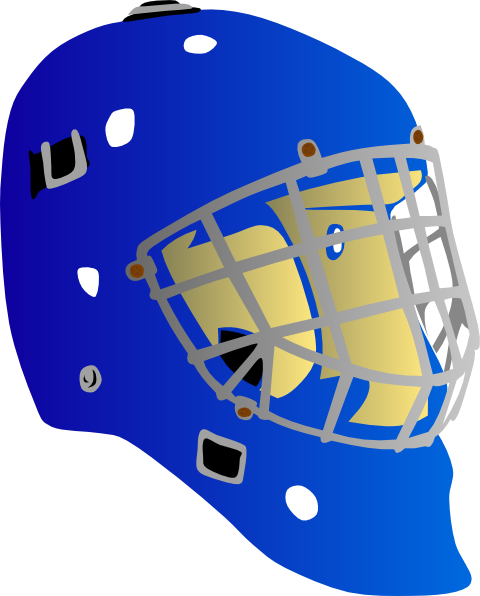 Goalie Mask Template - Clipart library