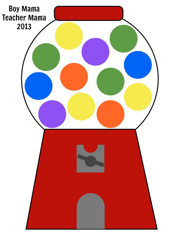 Gumball Machine In Color Clip Art Gallery - Clipart library - ClipArt 