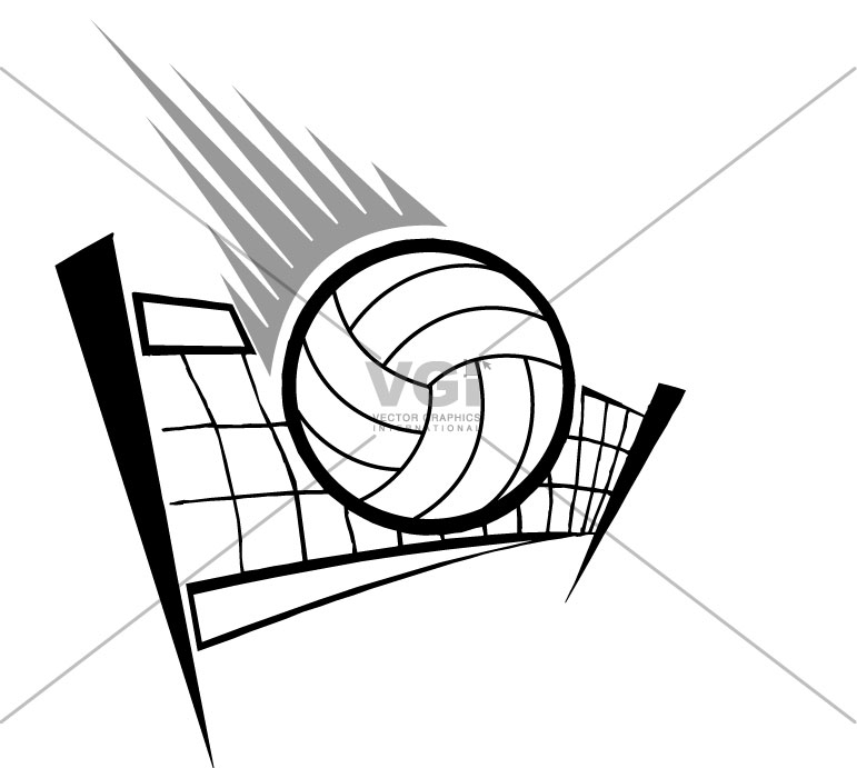volleyball clipart vector - photo #25