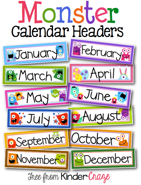 kindergarten calendar clip art - photo #27