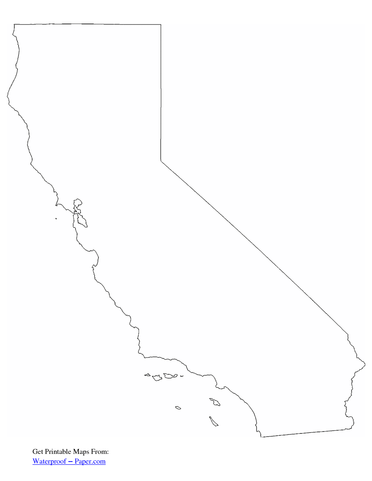 clip art california map - photo #39