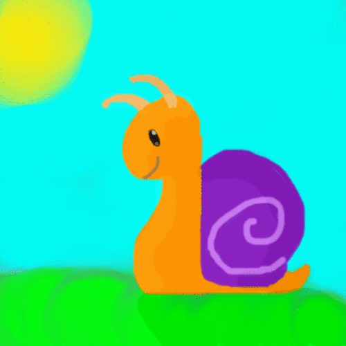 Cute animated Snail by ZeldaLagoon on Clipart library