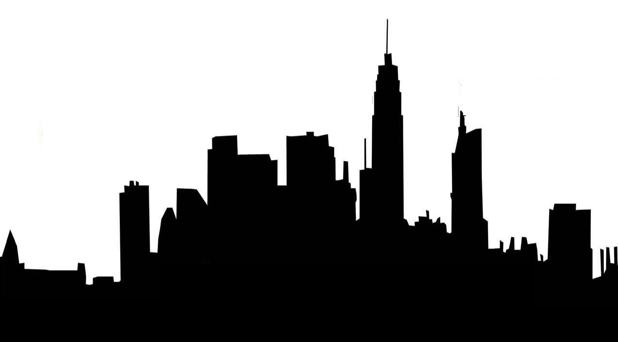 City Silhouettes Clipart - Free Clip Art Images