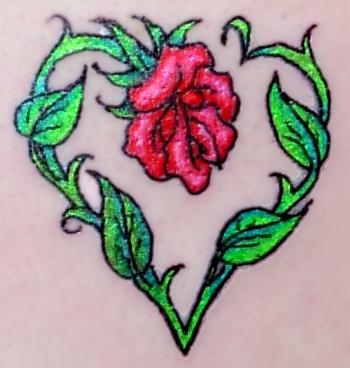 Roses Drawings With Hearts - Gallery