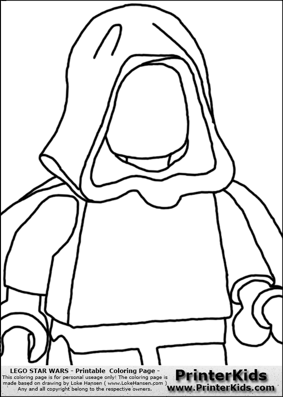 Free coloring pages of blank lego