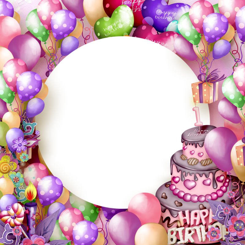 Free Birthday Frame Download Free Birthday Frame Png Images Free Cliparts On Clipart Library