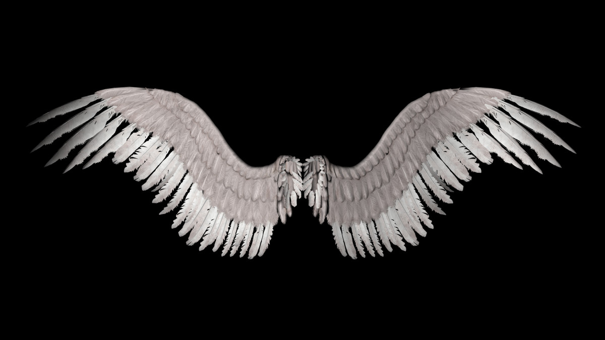 Wings: white angel 02 by elisafox-stock on Clipart library