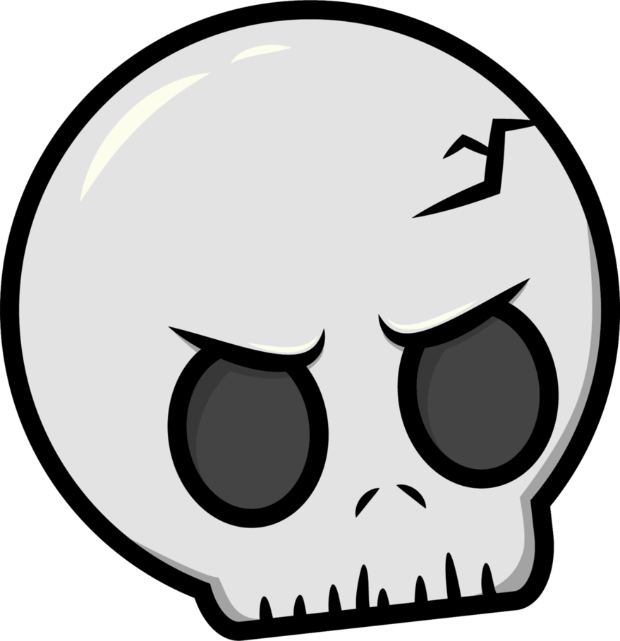 Skull by Robot-Panda22 on Clipart library
