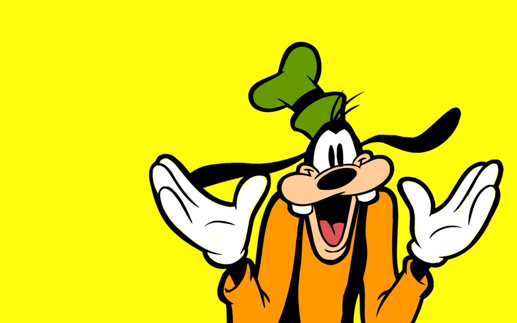 Goofy Walt Disney Cartoon Happy Face HD Wallpaper - ZoomWalls